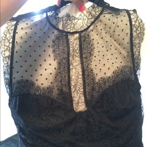 LAST WEEK 💙 brand new H&M lace Victorian top!